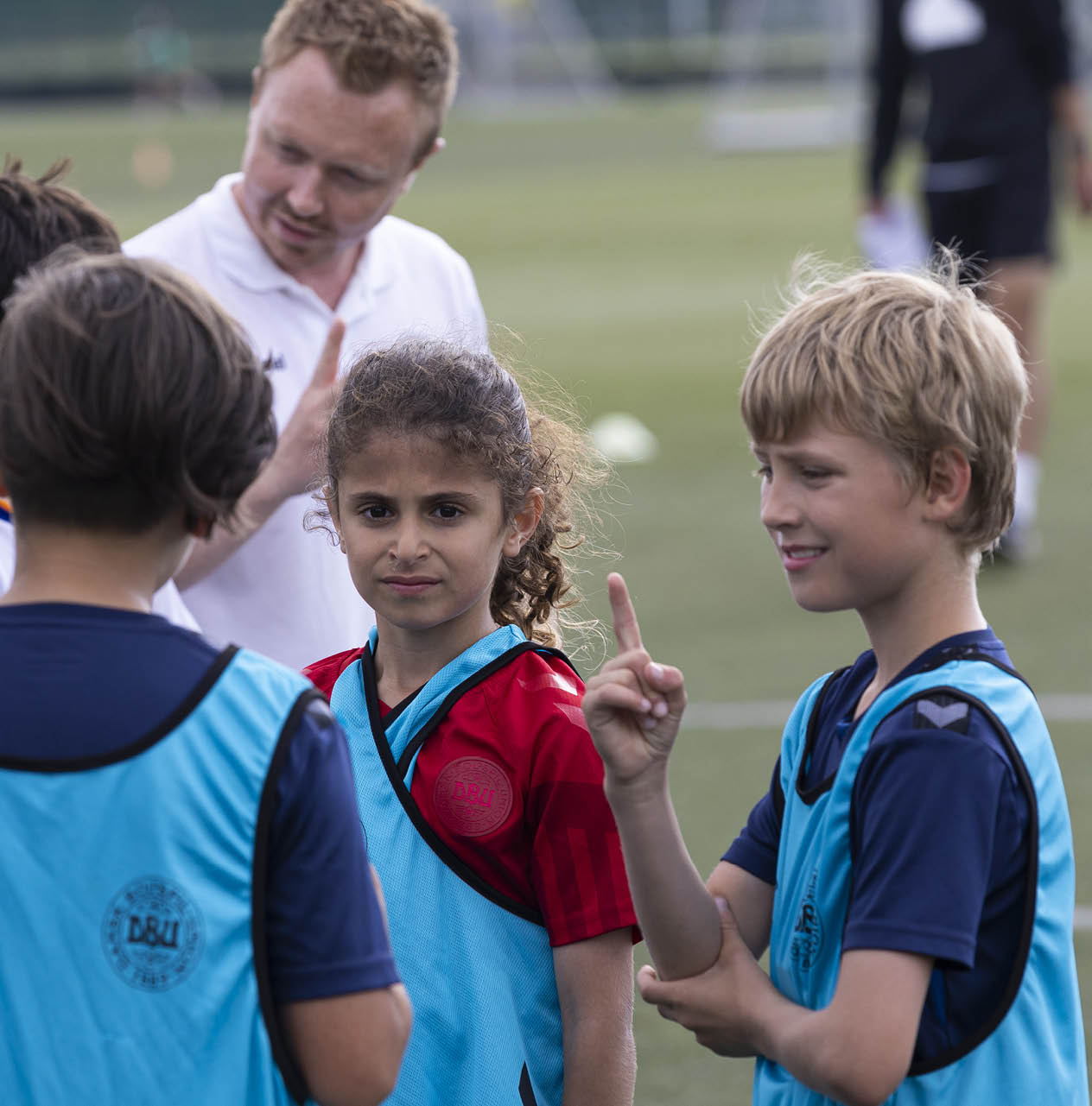 DBU Legende Fodboldmilj er, 360 graders m ling af b rnefodbold, den 30. maj 2024 i Br ndby IF. Foto: Claus Birch