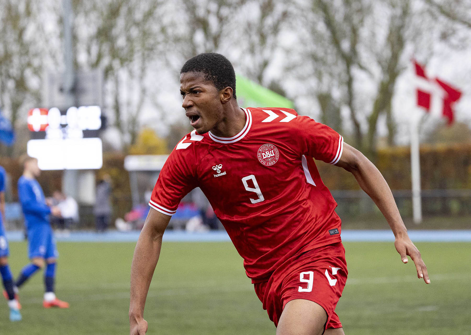 15.11.2024 - Denmark U18 Mens National Team testmatch at Herlev Stadium - Denmark vs. Finland - Photo by Per Kj rbye - fodboldbilleder.dk U18-Herrelandsholdet testkamp p  Herlev Stadion - Danmark vs. Finland -