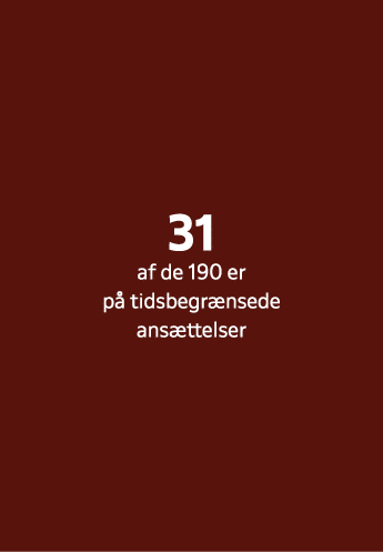 31 af de 190 er p tidsbegr nsede ans ttelser 